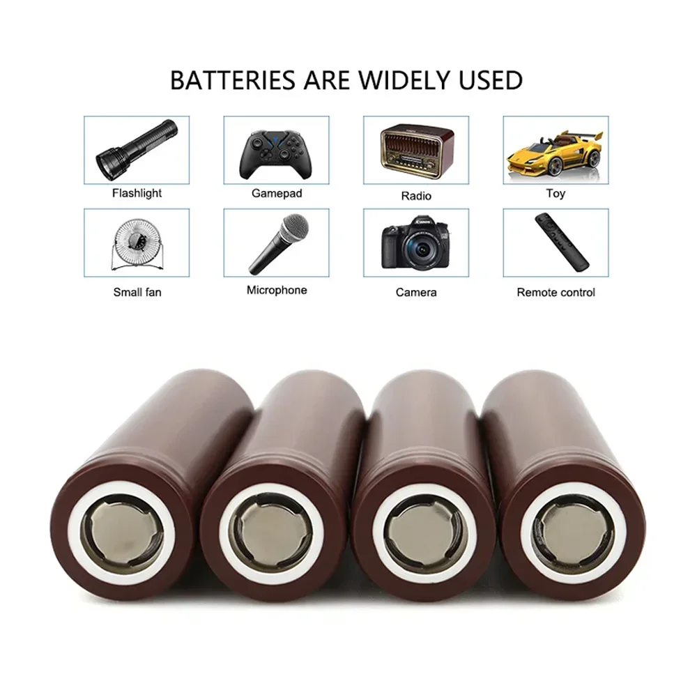 Аккумулятор 18650 HG2 2500 мАч 3 7 В разряд 20 А