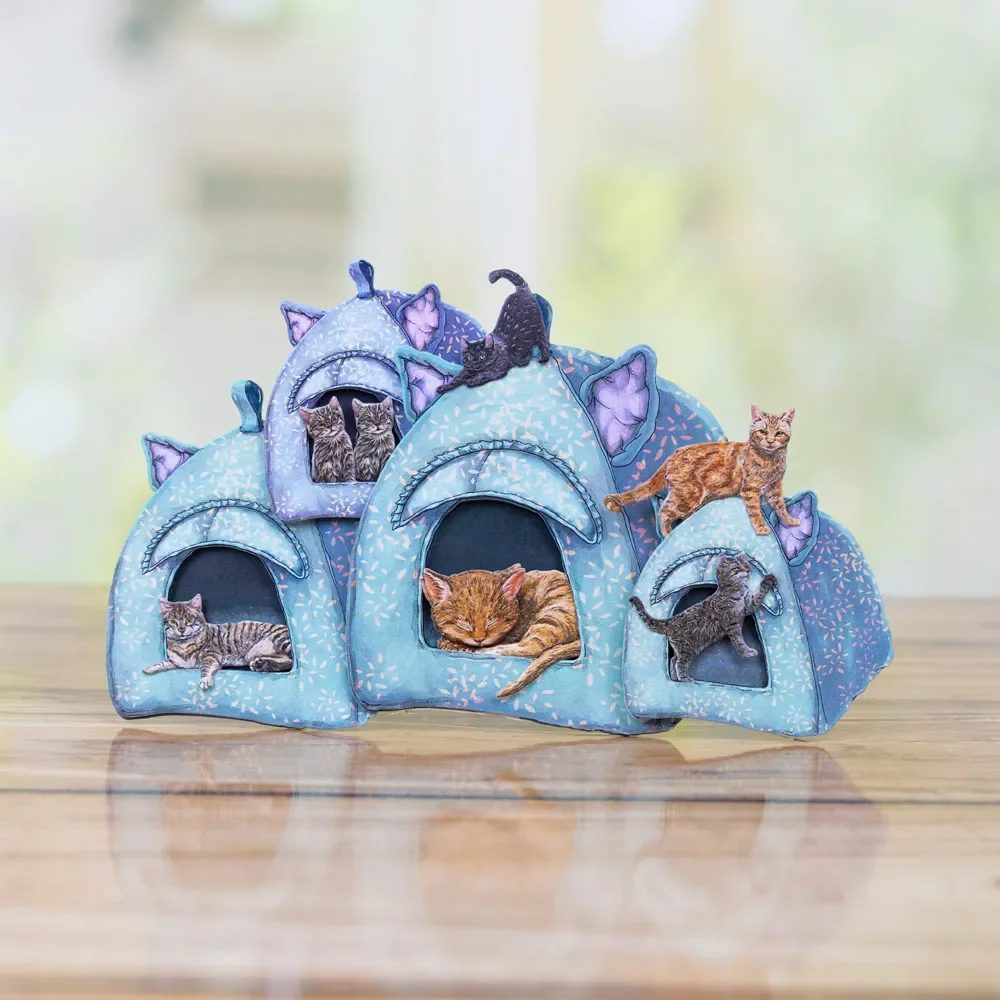 Носки Feline Cozy Cave Fine Gathering новинка 2024 металлические штампы сделай сам скрапбукинг