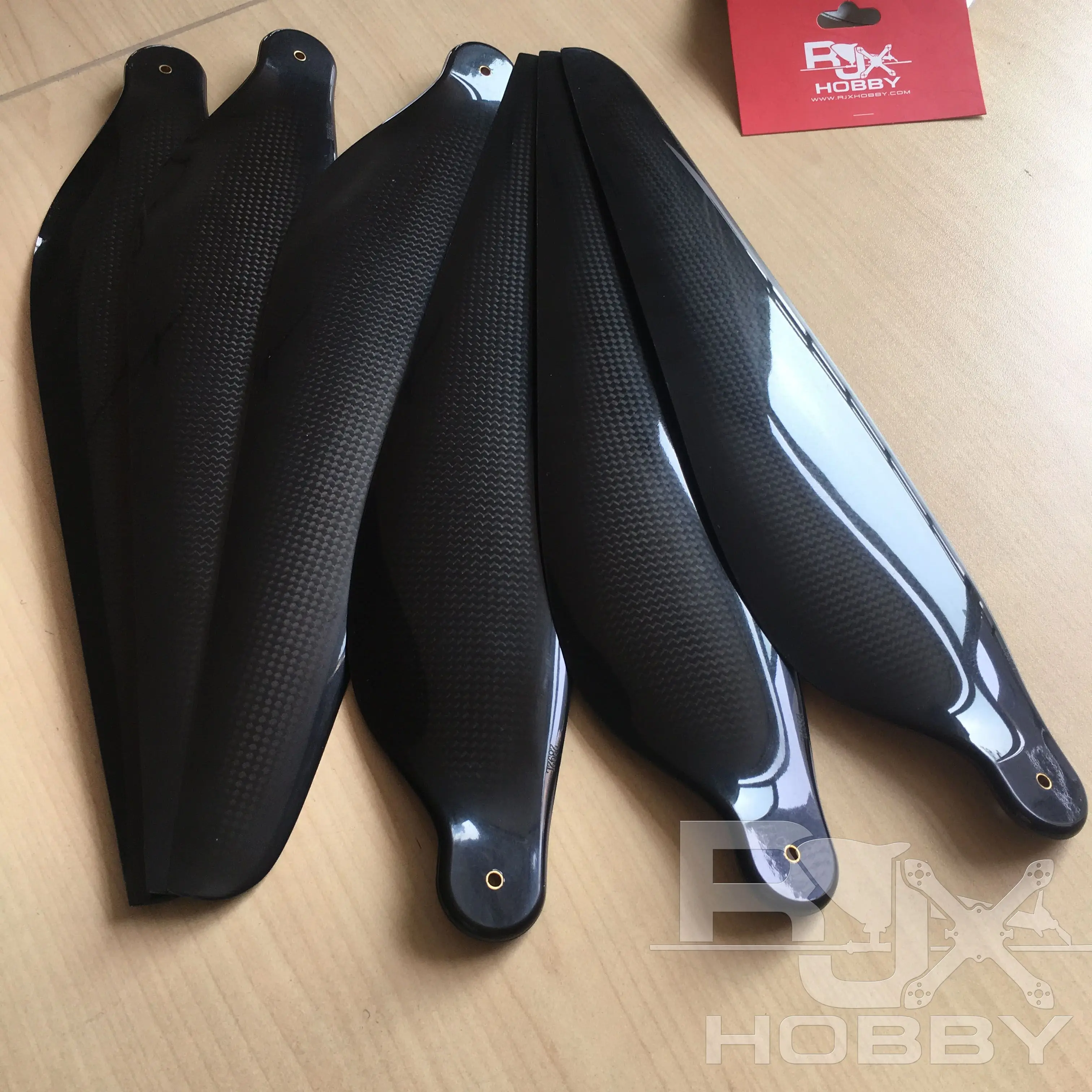 Складной пропеллер RJX из углеродного волокна с 3 лопастями для беспилотного