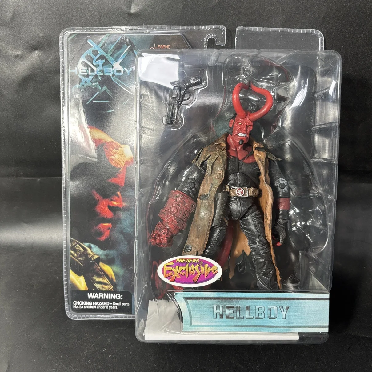 Фото Фигурка Mezco Hellboy, 7-дюймовая подвижная игрушечная модель в подарок №4