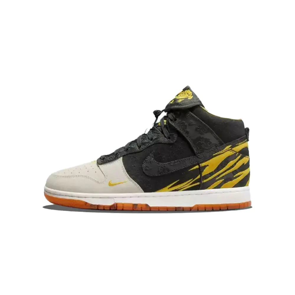 Фото Кроссовки унисекс Nike Dunk Retro Premium «Богатство» Уникальный дизайн Прочная повседневная обувь с удобной мягкой подкладкой DQ4978-001 №2