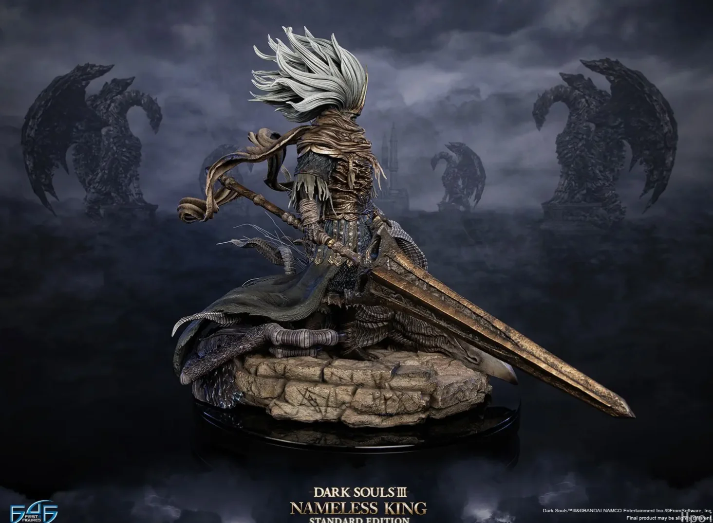 Фото 【UA】First 4 Figures Dark Souls 3 The Unsung King: Коллекционные фигурки, модели, игрушки, подарки №4