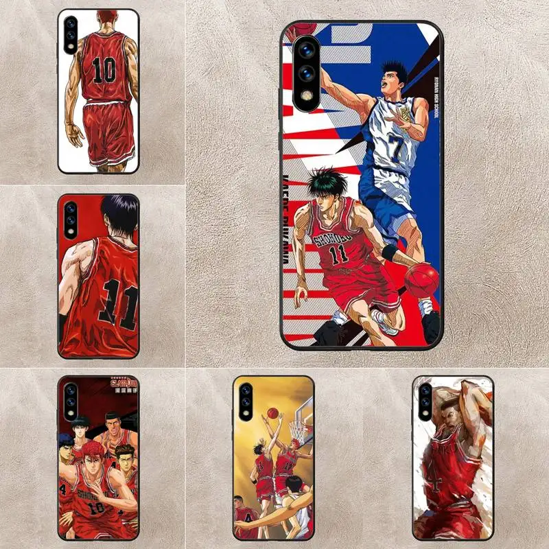 

Basketball Anime S-Slam Dunk Phone Case For Huawei G7 G8 P7 P8 P9 P10 P20 P30 Lite Mini Pro P Smart Plus Cove Fundas