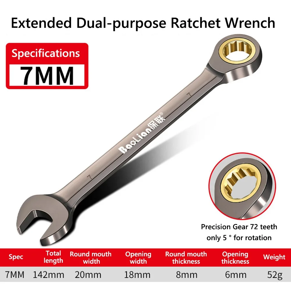 

Регулируемые гаечные ключи CR-V 6-15 мм