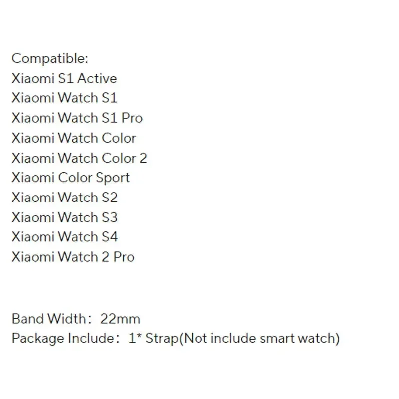 Миланский ремешок для Xiaomi Watch 2 Pro Mi Color из нержавеющей стали S4 S3 S2 S1 22 мм