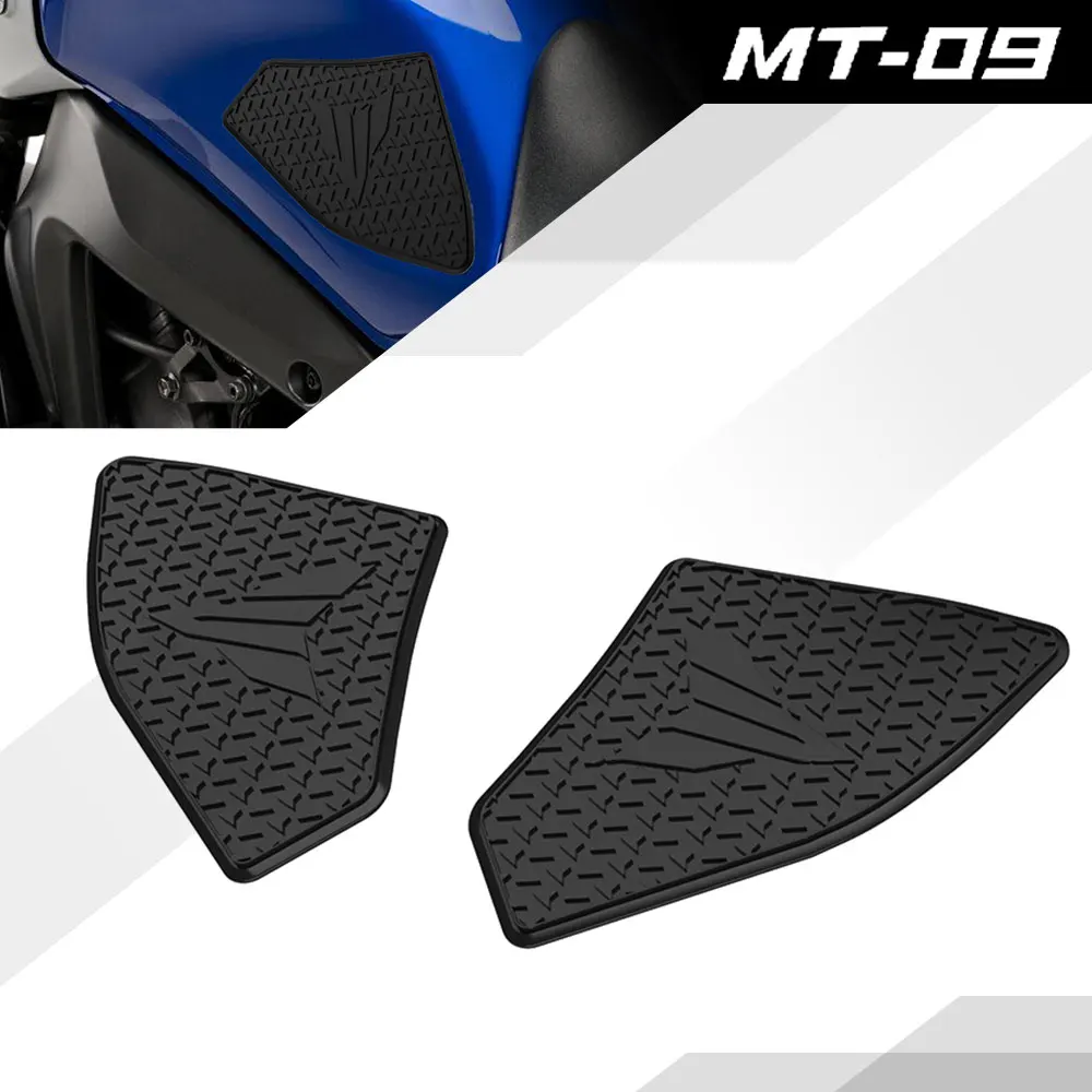 

Motorcycle Non-slip Side Fuel Tank Stickers Waterproof Pad Rubber Sticker For YAMAHA MT-09 MT09 SP 2021 2022 2023 MT 09 SP Parts