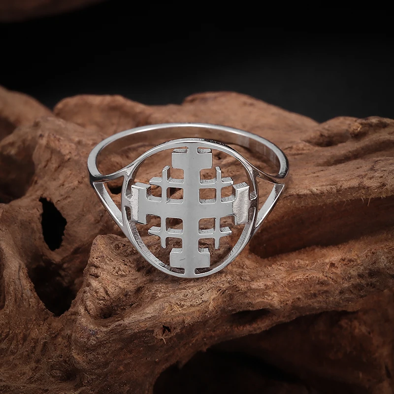 Мужское регулируемое кольцо из нержавеющей стали