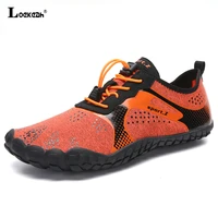 loekeah men womens aqua shoes quick drying swimming surfing shoes breathable wading sneakers couple upstream anti slip footwear