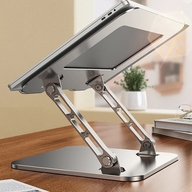 

1pc Laptop Stand Adjustable Notebook Stand Compatible With 10-17 Inch Laptop Portable Foldable Laptop Bracket Riser Holder