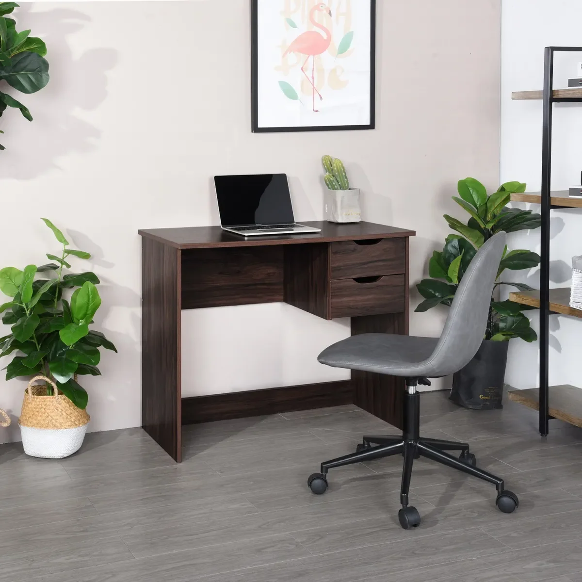 

Computer Desk WALNUT