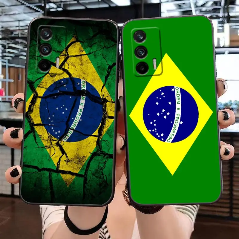 

Case For OPPO Realme GT 2 Pro Master NARZO 50 50I 50A 5G C35 C33 C31 C30 C30S C21 C21Y C20 C15 C12 C11 C3 C2 Case Flag Of Brazil