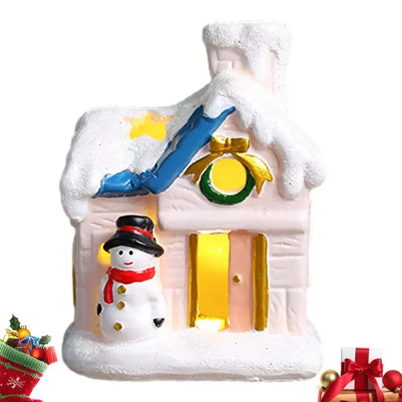 

Рождественская деревня, зимние ранние освещенные дома, деревня, Рождественская деревня, коллекция, комнатный декор, коллекционные здания