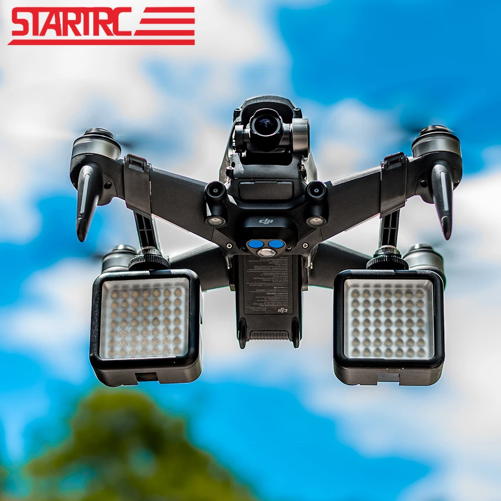 

STARTRC DJI FPV Drone Arm Bracers Effectively Enhance Strength Expandale Part Holder Accessories LED Light Night Flying Set