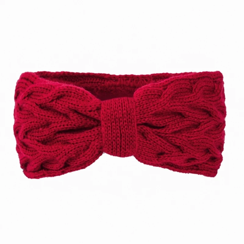 Удобные женские зимние повязки на голову из мягкой вязки и трикотажной подкладке