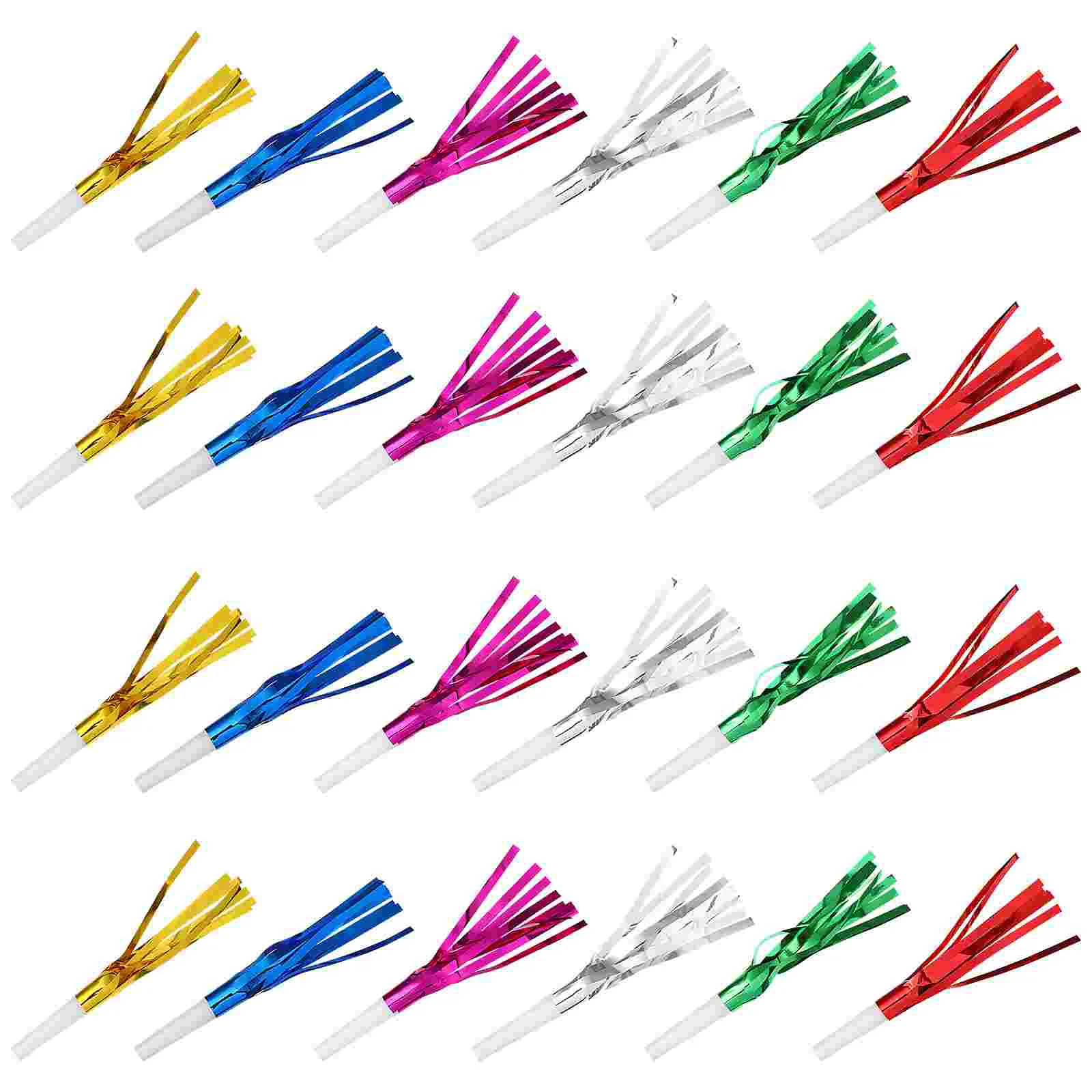 

Party Blowouts Blowers Favors Whistles Whistle Noise Noisemakers Supplies Musical Makers Fringed Birthday Blowout Horns