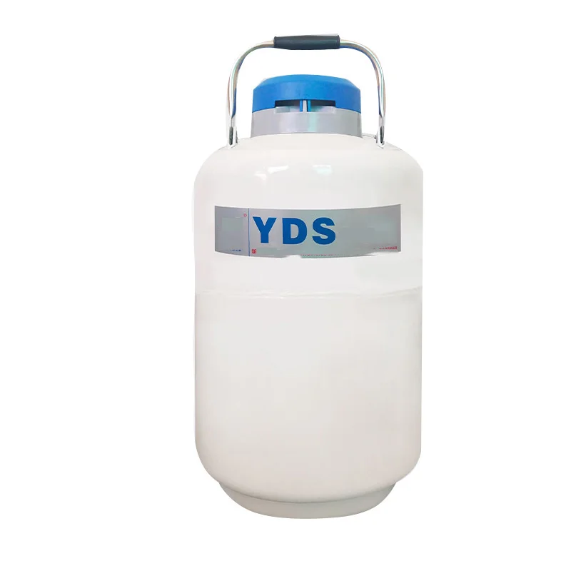 YDS-2 Nitơ Lỏng Xe Tăng Nitơ Lỏng Đựng 2L Lưu Trữ Loại Cryogen Nitơ Lỏng Bình Chứa Nitơ Lỏng Xe Tăng