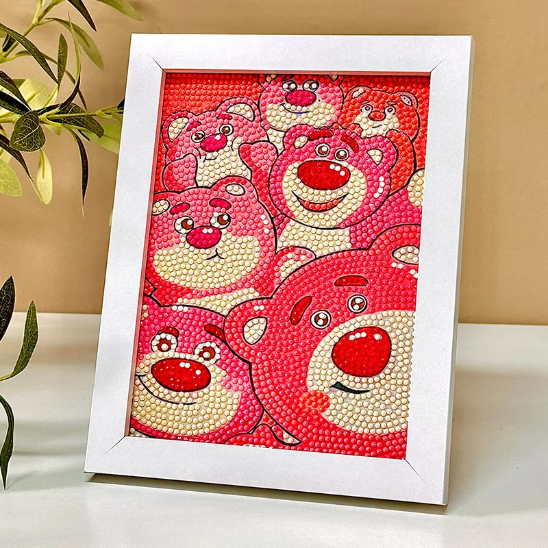 Sanrio Алмазная наклейка детская ручная работа мультяшная вышивка пазл Релаксация