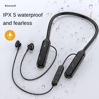 bluetooth headset dual large capacity battery low latency stereo bass gaming sports earphones with mic waterproof earphones