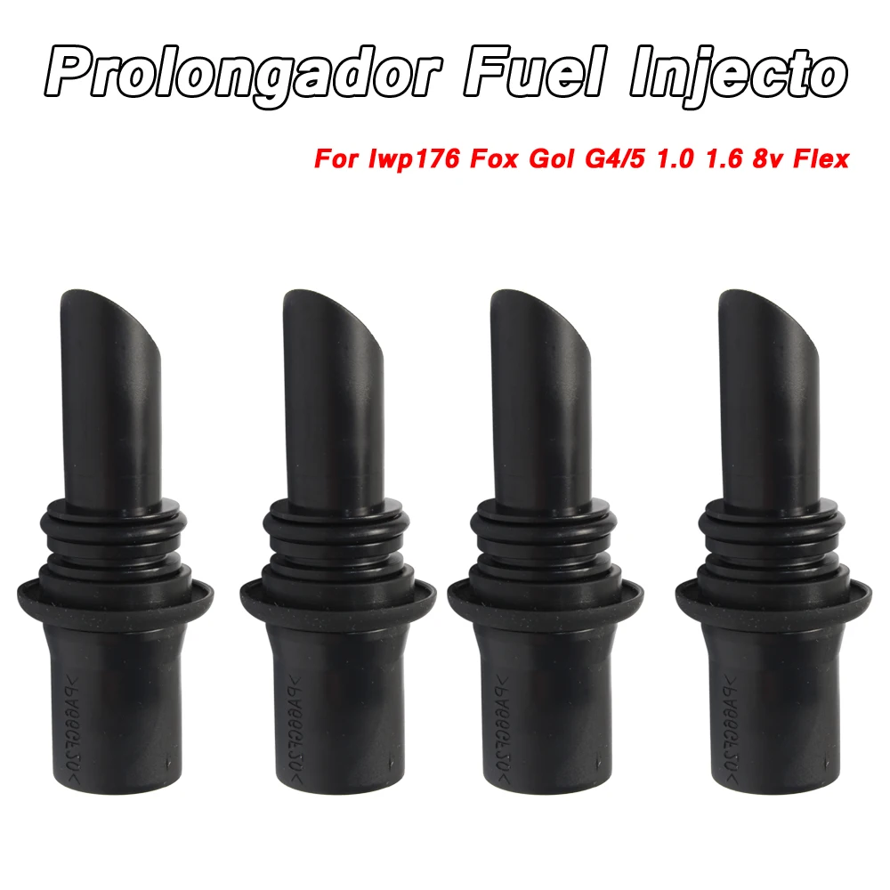 

4pcs Prolongador Fuel Injecto For Iwp176 Fox Gol G4/5 1.0 1.6 8v Flex