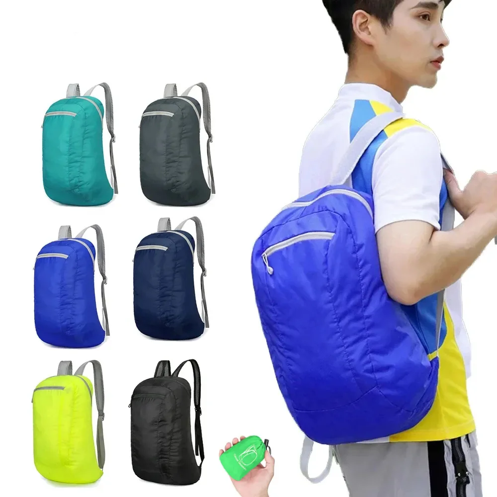 Водонепроницаемая складная сумка унисекс 20 л уличный портативный рюкзак для