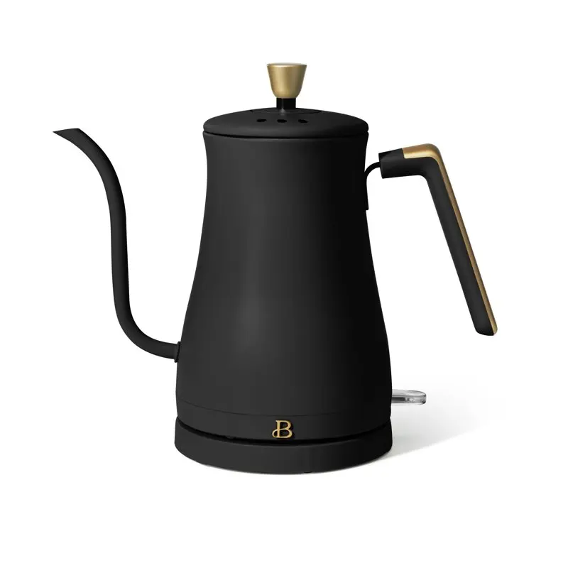 

Gooseneck Kettle, Black Sesame by Drew Barrymore