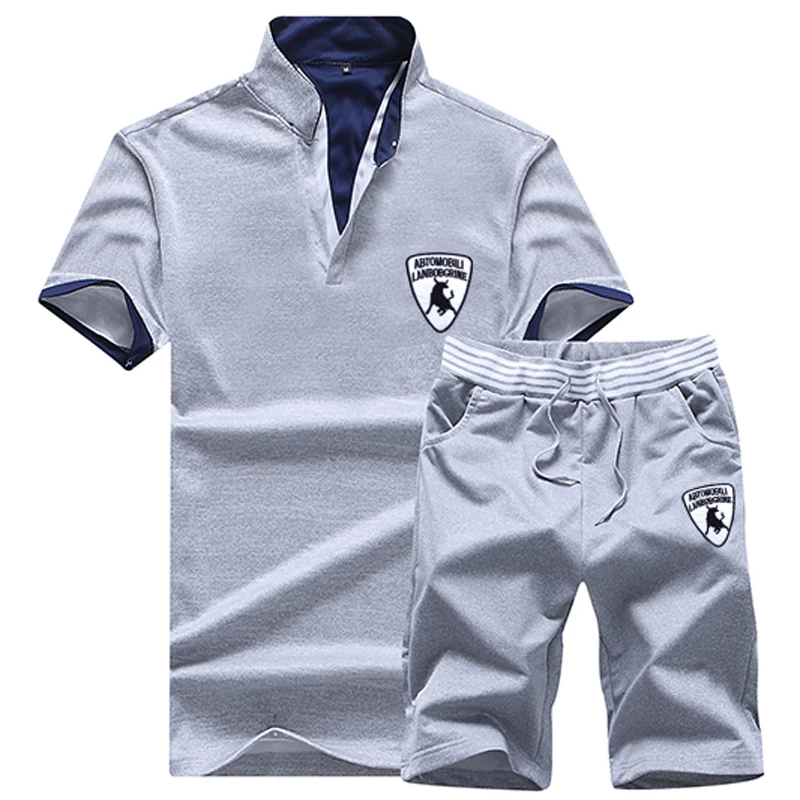 

Новинка лета 2022, мужские спортивные костюмы из 2 предметов и для отдыха, тонкие дышащие костюмы для фитнеса, велосипедные сетчатые быстросох...