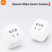 xiaomi mijia smart socket 2 bluetooth compatible gateway version wireless remote control sockets adaptor power on off with phone
