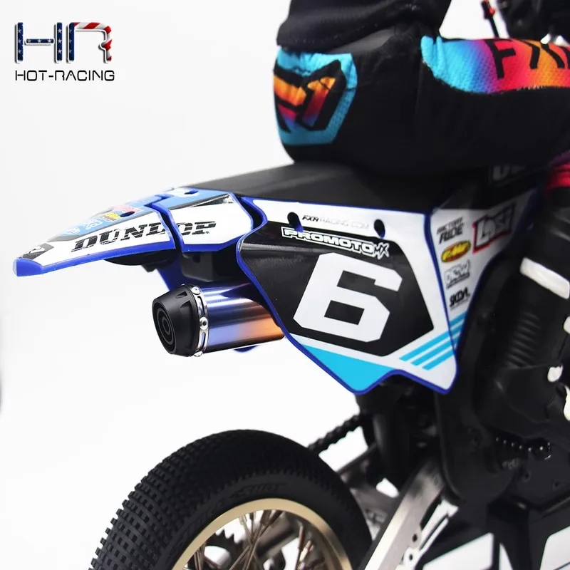 HR Losi 1:4 Promoto-MX имитация выхлопной трубы