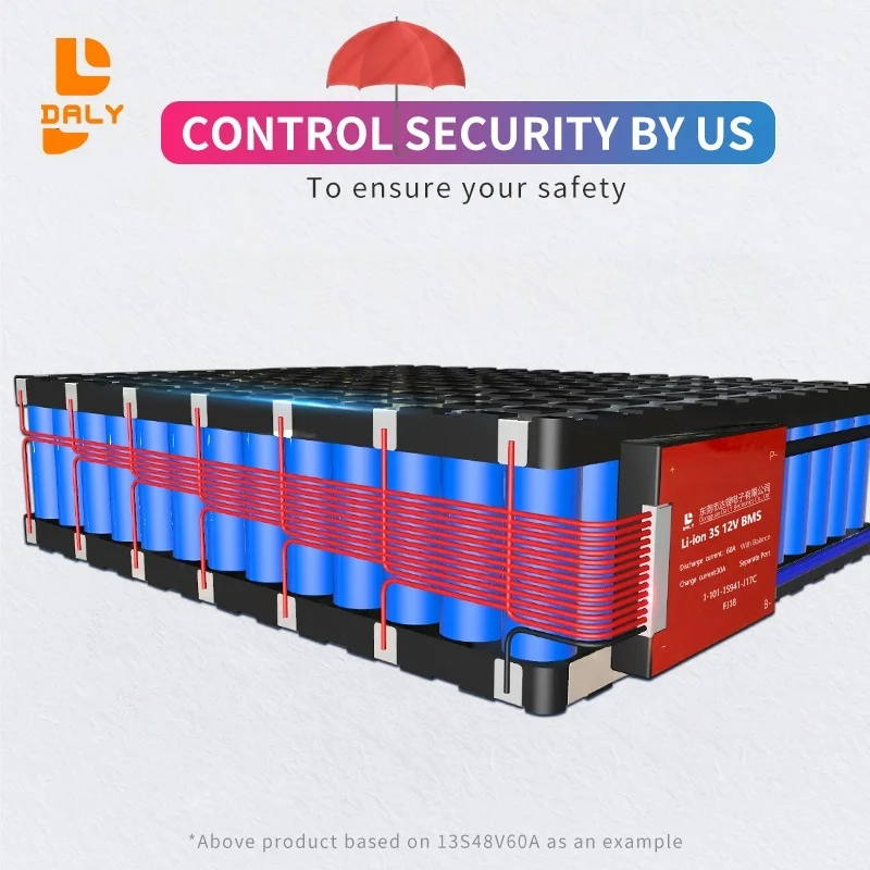 Новинка Daly LiFePO4 BMS 4S 12 В 14 6 в 15A 30A 40A 50A 60A 100A 200A 250A 300A 400A 500A для литиевой батареи