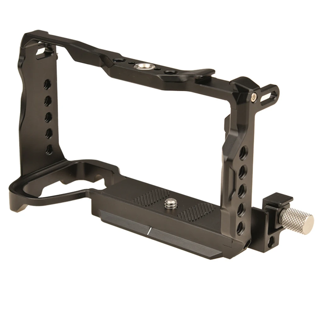 

Корпус для камеры из алюминиевого сплава, защитный прочный корпус, держатель для фотоаппарата, защитный чехол, совместимый с A6700