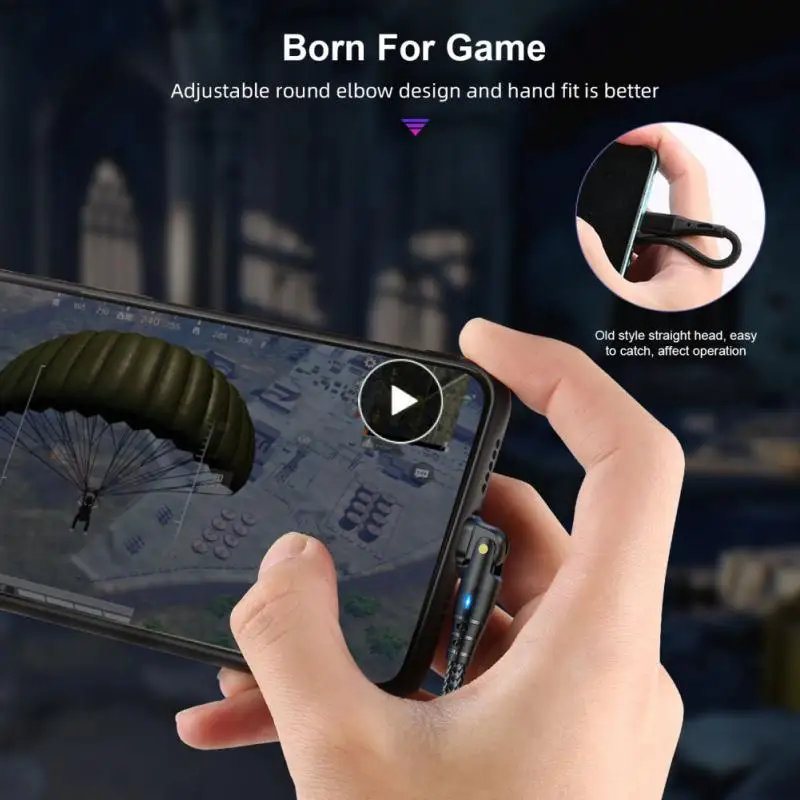 Регулируемый кабель для передачи данных 3a Pd Type C