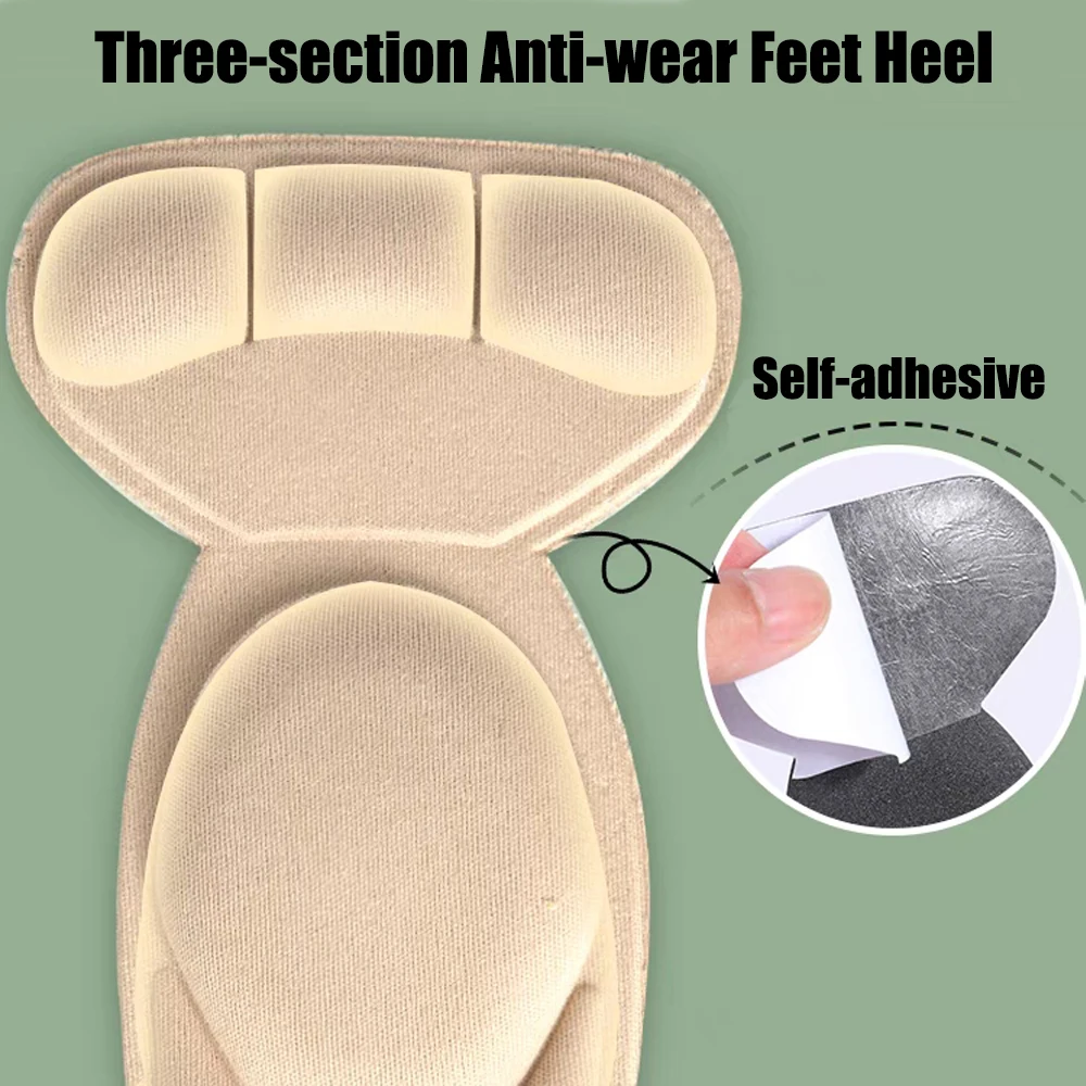Memory Foam Insoles for Shoes Women High Heels Inserts Plantar Fasciitis Pain Relief Comfort Breathable Foot Massage Shoe Pads