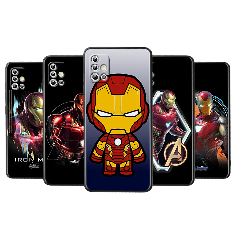 

Fighting Avengers Heroes For Samsung Galaxy A52S A72 A71 A52 A51 A12 A32 A21S 4G 5G Funda Soft Black Phone Case Capa Coque Cover