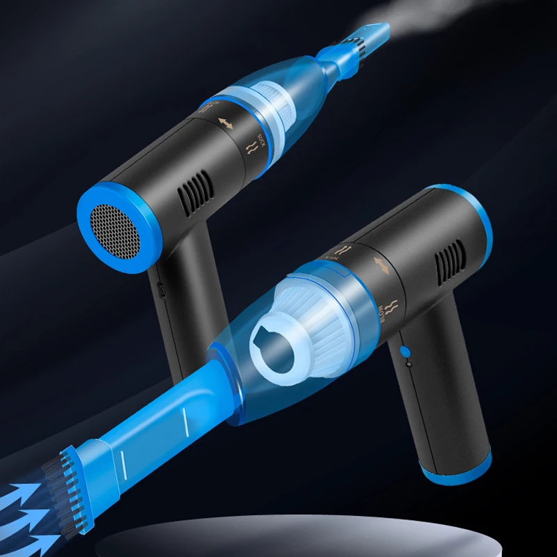 

Electric Air Dust Blower Car Vacuum Cleaner,Cordless Air Duster for Keyboard Computer Cleaning Scraps for Laptop,Piano,Sofa Gap