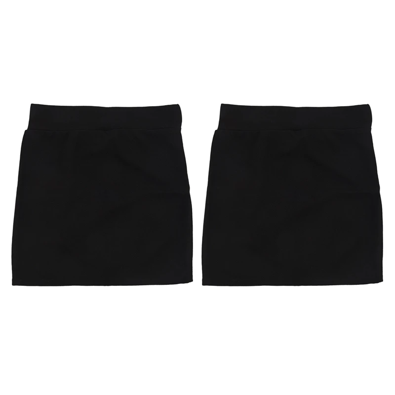 

2X Womens Sexy Mini Skirt Girls Slim Seamless Stretch Tight Short Fitted Skirt New Black