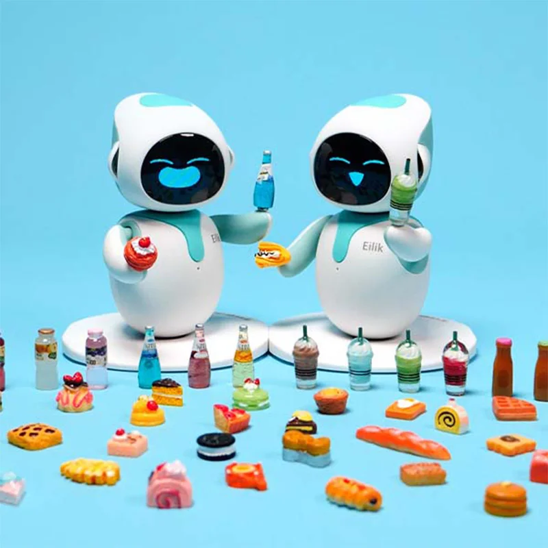 Eilik Миниатюрная игрушка еды для эмо игрушка-робот милый Интеллектуальный