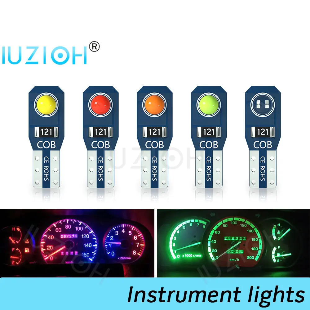

Светодиодные лампы IUZIOH, 8 шт., T5, 73, 74 светодиода, COB W3W