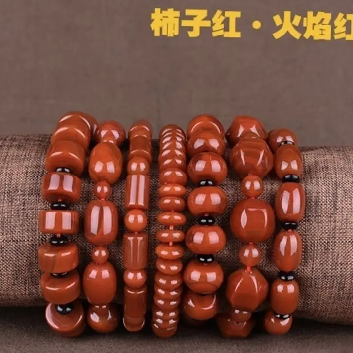 Новые браслеты из натурального сычуанского материала агата перманент старые