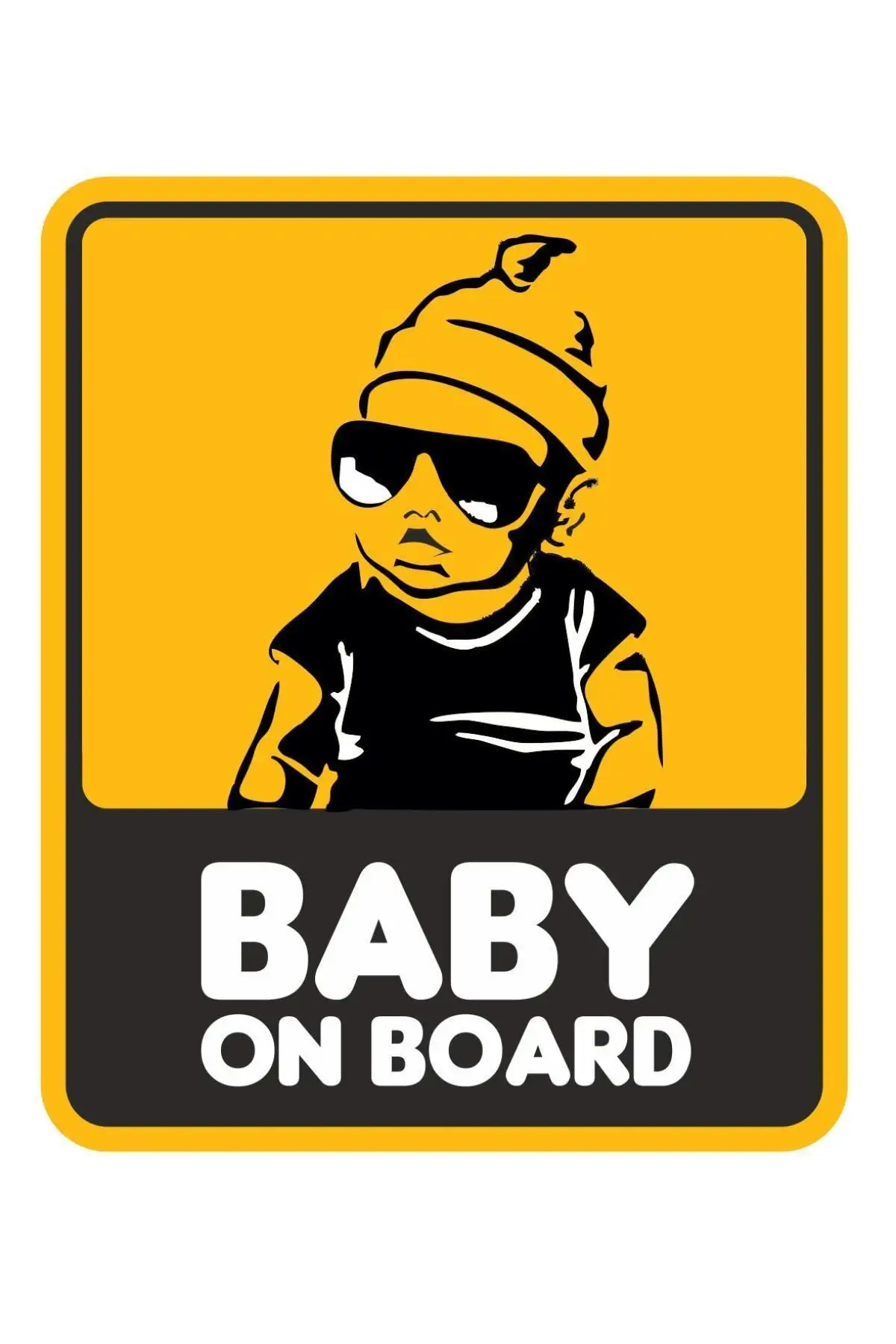 

2021 New Fashion Hot Sale There Is Baby In The Car Written Car Stiker Cool Appearance Stylish Design