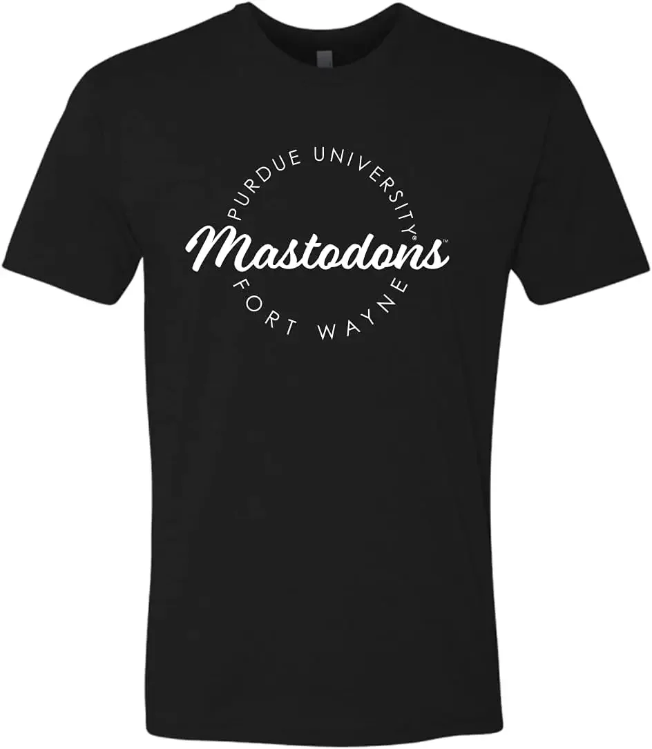 CreateMyTee | Purdue Fort Wayne Circular 1 Color Exclusive Soft Shirt