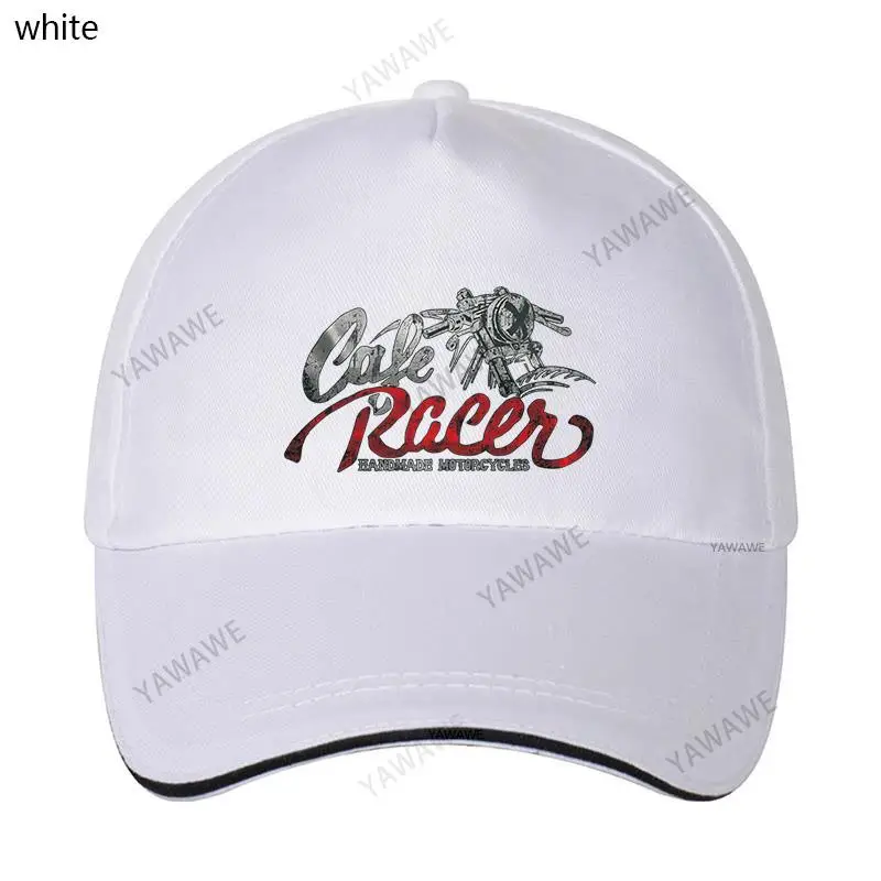 

Men Outdoor Snapback Hats Boyfriend Cap Cafe Racer Black Motorcycle Custombike New Cotton Baseball Caps free shipping