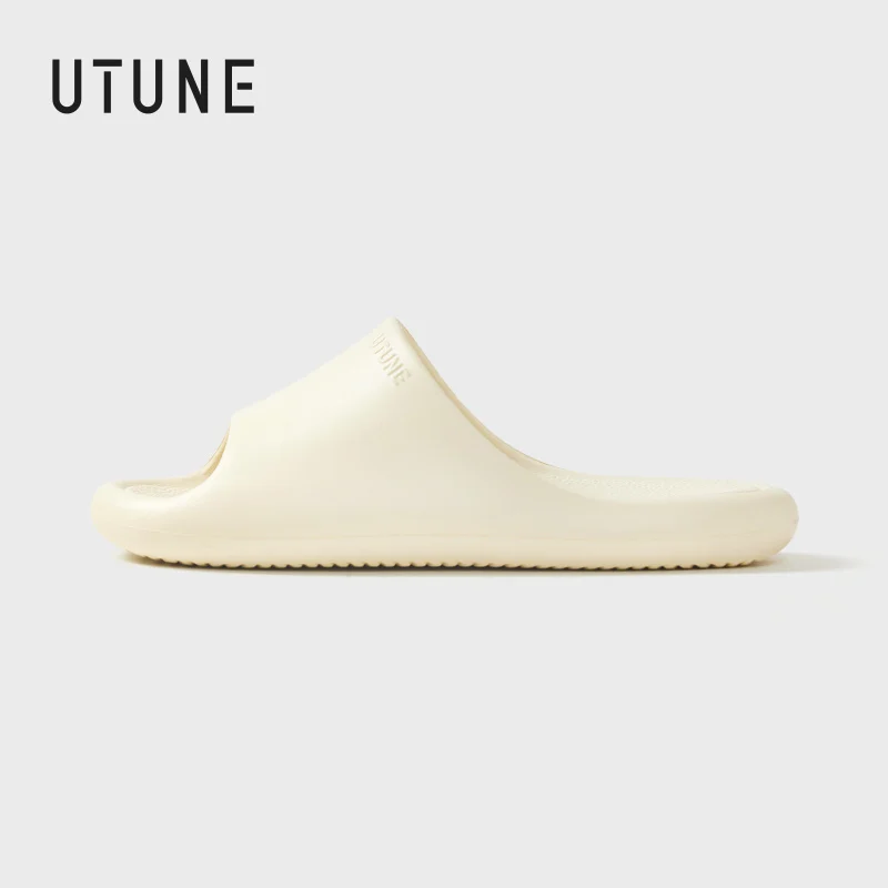 UTUNE мужские летние легкие мягкие тапочки из ЭВА нескользящие сандалии для ванной