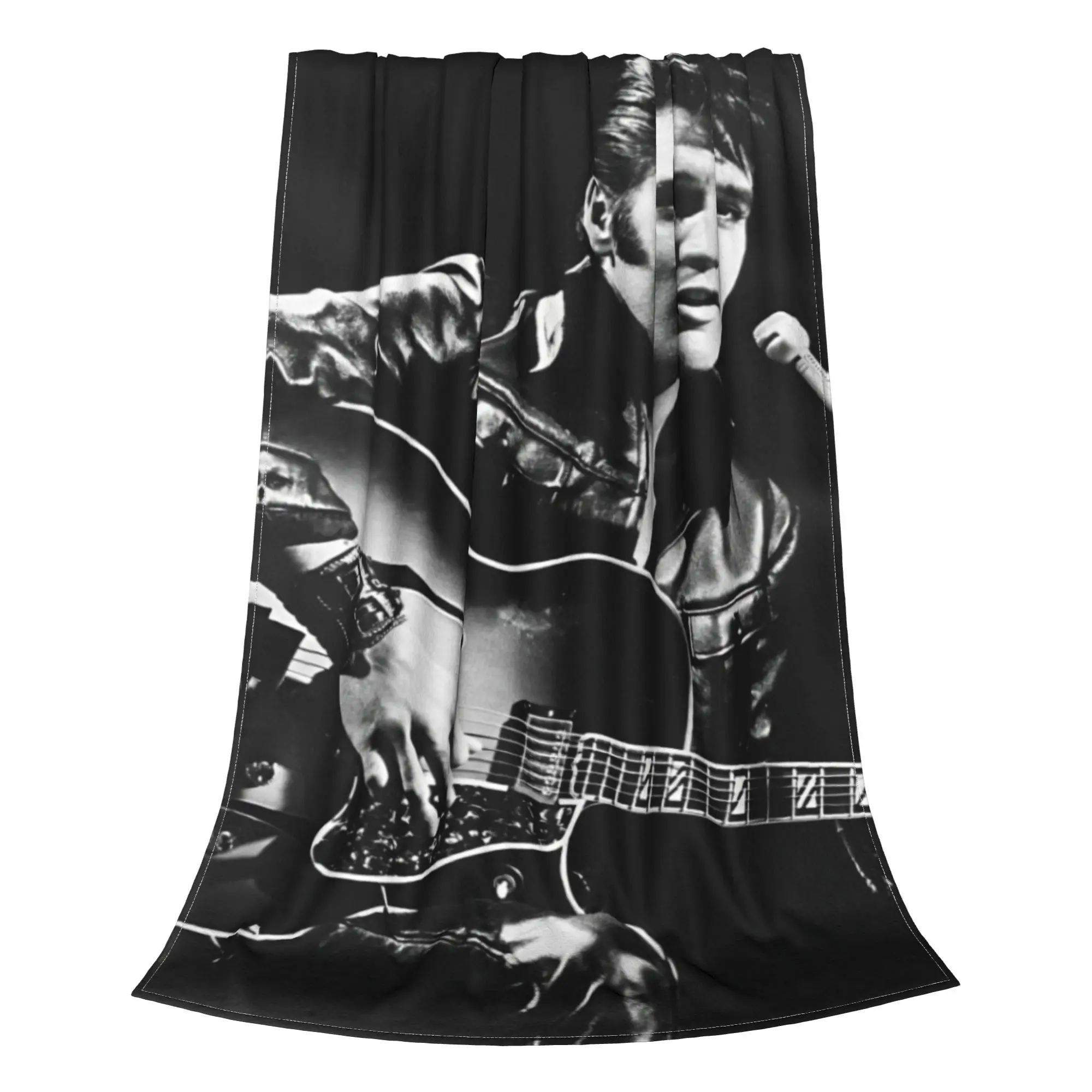 Ультрамягкое бархатное одеяло elvis presleys расслабляющее плюшевое тонкое