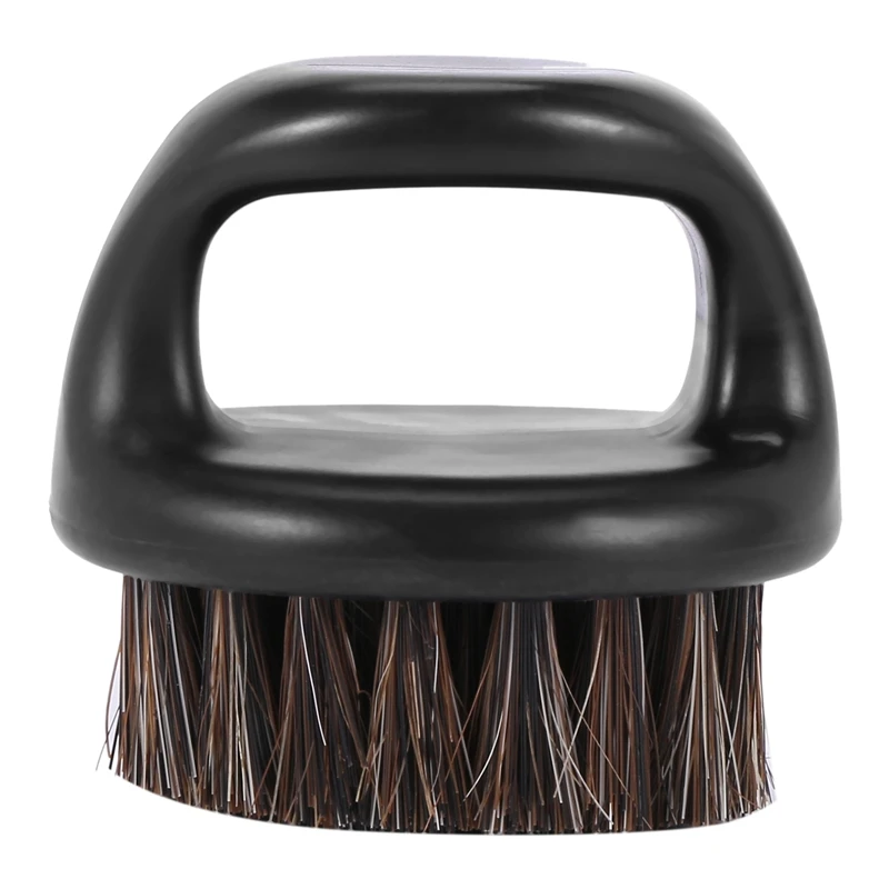 

1 Pcs Ring Design Horse Bristle Men Shaving Brush Plastic Portable Barber Beard Brushes Salon Face Cleaning Razor Brush