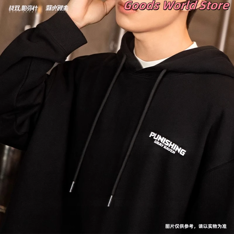 Оригинальная толстовка с рисунком Punishing Grey Raven Kurogame официальный костюм аниме для