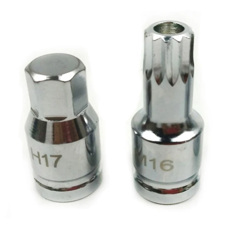 

Гайковерт H17 M16 66.1x22.4 мм/2,6x0,88 ''H17 Инструменты для ремонта