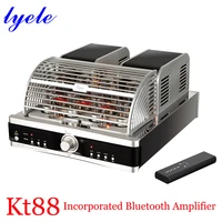 lyele audio kt88 vacuum tube amplifier hifi sound amplifier integrated audio high power 40w2 bluetooth 5 0 high end home amp