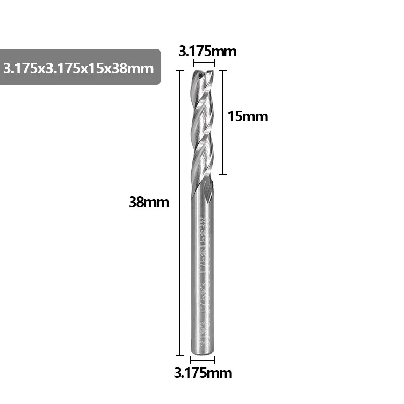 

Фрезерный резак xcan 3 Flute Flat для дерева