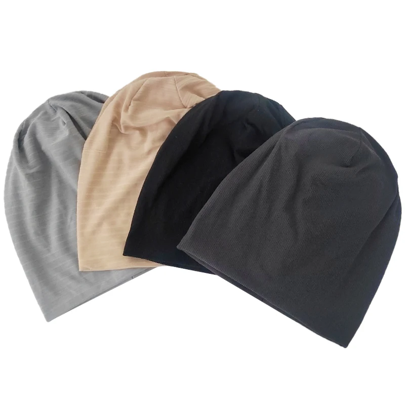 

Geebro женская шапка весна-осень повседневные Мягкие однотонные облегающие шапки для мужчин унисекс хип-хоп шапочки облегающие Шапки женская ...