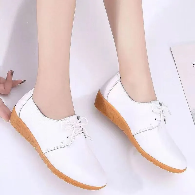 

Shoes for Women 2023 Autumn Women's Sneakers Ladies Low Top Lace Up Casual Shoes Simple Solid Sport Running Shoes Zapatos Mujer